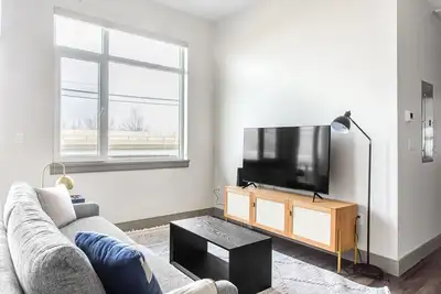 Image de Newly constructed Sommerville 2br w/ Rooftop, W/D in unit by Blueground