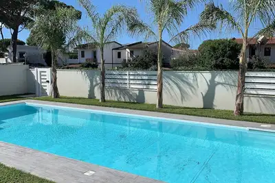 Wonderful villa with private pool in san felice circeo