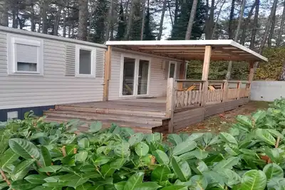 Image de Chalet confortable Ă Rijkevorsel avec piscine