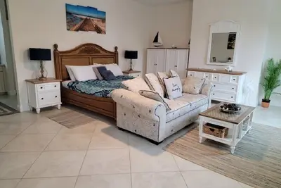Luxury specious furnished cottage-King size bed