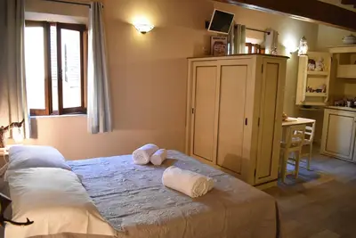 Image de Appartamento Il Buonumore. Balcone con Vista