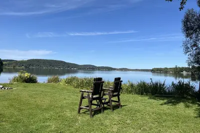 Image de Dad's Lakeside Dugout Great getaway, large lawn leads to water, Near Cooperstown