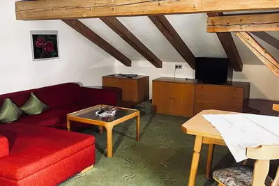 Image de Appartement -2-, Balkon, Küche, 1 Wohn-/schlafzimmer, max 2 Pers, Wlan