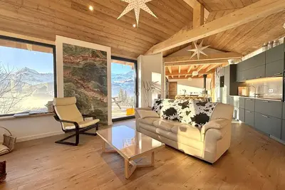 Image de Chalet cosy avec sauna et wifi à Notre-Dame-de-Bellecombe