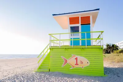 Image de Paradise Shores #1 | 1 block to beach | 1 gig WiFi