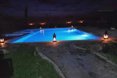 Image de Villa Riad avec piscine aux portes du désert d'Agafay Marrakech