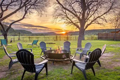 Image de Texas Sunset near the river