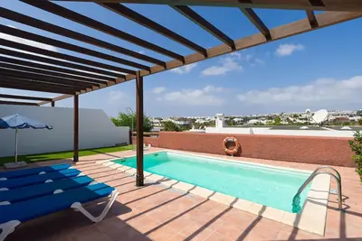 Image de Maison de vacances Playa Blanca pour 1 - 4 personnes avec 2 chambres à coucher - Maison mitoyenne
