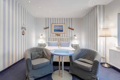 Image de Großes Doppelzimmer, Erdgeschoß mit Terrasse - Hotel Villa Seeschlößchen 3