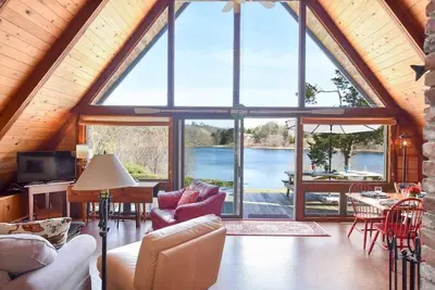 Dream Waterfront A-Frame in Orleans!