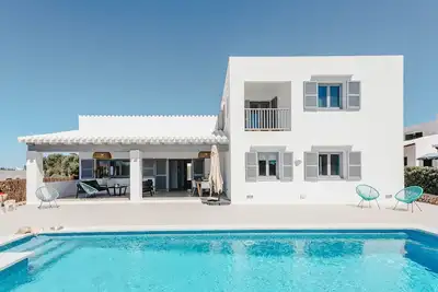 Villa Bini Maria située à Binibeca, 10 couchages, vue mer