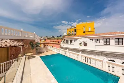 Car017 - Villa de Luxe avec Piscine à Carthagène