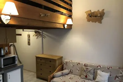 Image de Studio avec chambre mezanine situé au pied des pistes