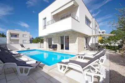 Image de Appartement de vacances Privlaka pour 1 - 4 personnes avec 1 chambre à coucher - Logement de vacance