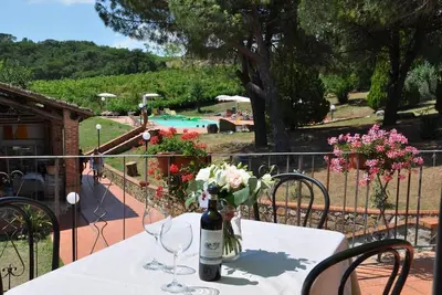 Image de Appartement de vacances Vagliagli pour 1 - 6 personnes avec 2 chambres à coucher - Ferme