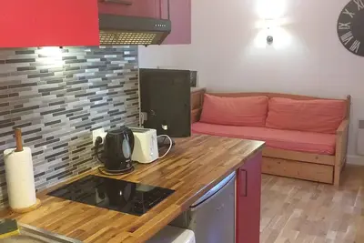 Image de 2 Pièces de 25 m² à louer à 700m de la mer