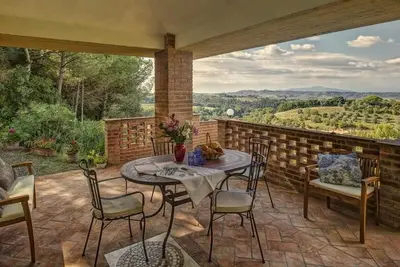 Image de Appartement de vacances Montaione pour 1 - 4 personnes avec 2 chambres Ă coucher - Appartement de va