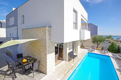 Image de Appartement de vacances Privlaka pour 1 - 4 personnes avec 1 chambre à coucher - Logement de vacance