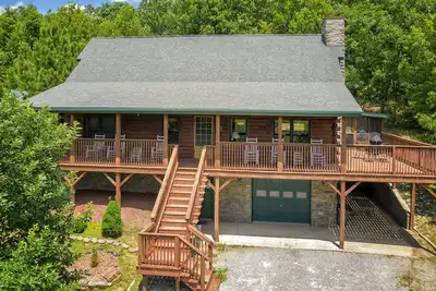 Image de Amazing Log Home near Wineries, Fishing and Hiking