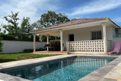 Image de Maison 7 personnes avec piscine privative à 5 min à pieds de la plage de Moriani