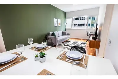 Image de Tabas | Lindo apto 1qto HomeOffice no Itaim | I070