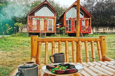 Image de Cozy Wooden Cottage by the Sioni Lake