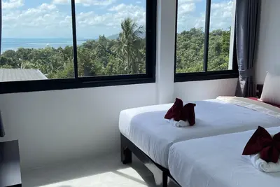 Image de Duplex 2 chambres avec superbe vue mer et piscine privative