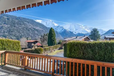 Image de Location Appartement superbe vue Mont-Blanc / piste 4 couchages Saint-Gervais