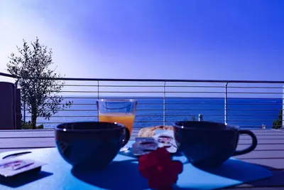 Spectacular sea view and large terrace
