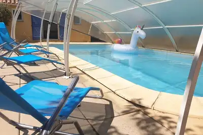 Image de Belle villa 10 personnes  4 chambres piscine