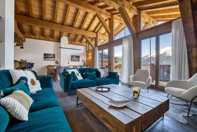 Image de Superb apartment****, triple exposure, top floor, Courchevel Le Praz