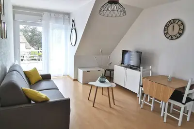 Image de Studio avec Balcon Cosy au Clos Fleuri 2 personnes
