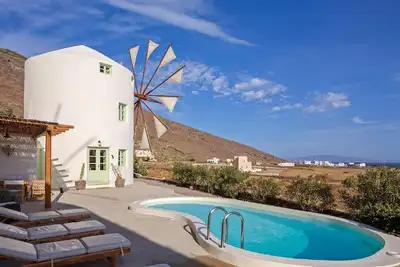 Image de Maison de vacances Thira pour 1 - 5 personnes avec 2 chambres à coucher - Maison de vacances