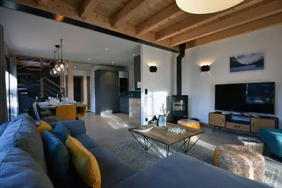 Image de Chalet for 8 people with Terrace \/ Garden \/ Spa - 5 rooms - 4 bedrooms