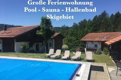 Image de GroĂźe Ferienwohnung Pool Sauna Hallenbad Wintersport bei Passau