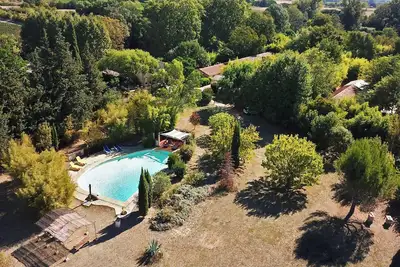Image de L'Alzon Gite indépendant au Mas du Gavot Uzès