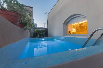 Image de Maison de vacances Rethymno pour 1 - 4 personnes avec 2 chambres à coucher - Maison jumelée