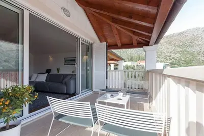Image de Appartement de vacances Zaton pour 1 - 4 personnes avec 2 chambres à coucher - Logement de vacances