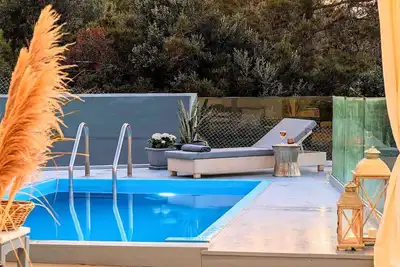 Image de Maison de vacances Agios Nikolaos pour 1 - 8 personnes avec 3 chambres à coucher - Maison jumelée