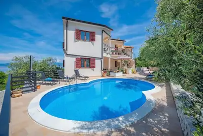 Image de Appartement de vacances Drenje pour 1 - 4 personnes avec 2 chambres Ă coucher - Maison de vacances
