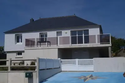 Image de Maison de vacances Portbail pour 1 - 5 personnes avec 3 chambres Ă coucher - Maison de vacances