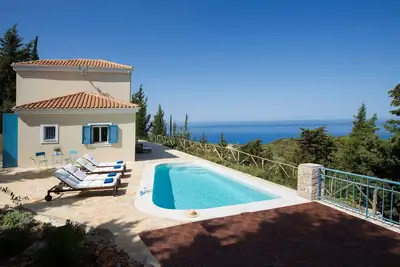 Image de Maison de vacances Lefkada (Stadt) pour 6 personnes avec 3 chambres Ă coucher - Maison de vacances