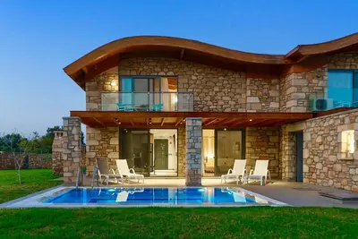 Image de Maison de vacances Lardos pour 1 - 5 personnes avec 2 chambres Ă coucher - Maison de vacances