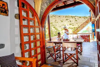 Image de Maison de vacances Plaka pour 1 - 4 personnes avec 2 chambres à coucher - Maison jumelée