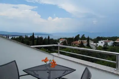Image de Appartement de vacances Radići pour 1 - 2 personnes avec 1 chambre à coucher - Maison jumelée
