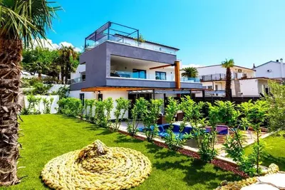 Image de Appartement de vacances Crikvenica pour 1 - 4 personnes avec 1 chambre à coucher - Maison de vacance