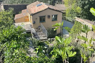Image de Maison de Caractere Avec Piscine Dans le Parc Regional du Haut Languedoc