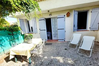 Image de Maison arborée de 39 m2 - Piscine et Plage à 400m -