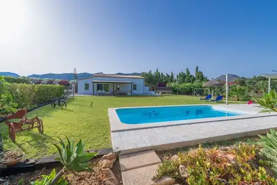 Image de Maison de vacances 'Les Herbetes' avec vue sur la montagne, Wi-Fi et climatisation