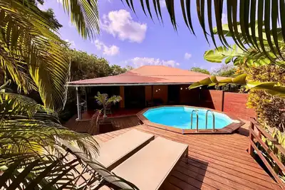 Image de Maison de vacances Deshaies pour 1 - 4 personnes avec 2 chambres Ă coucher - Maison mitoyenne